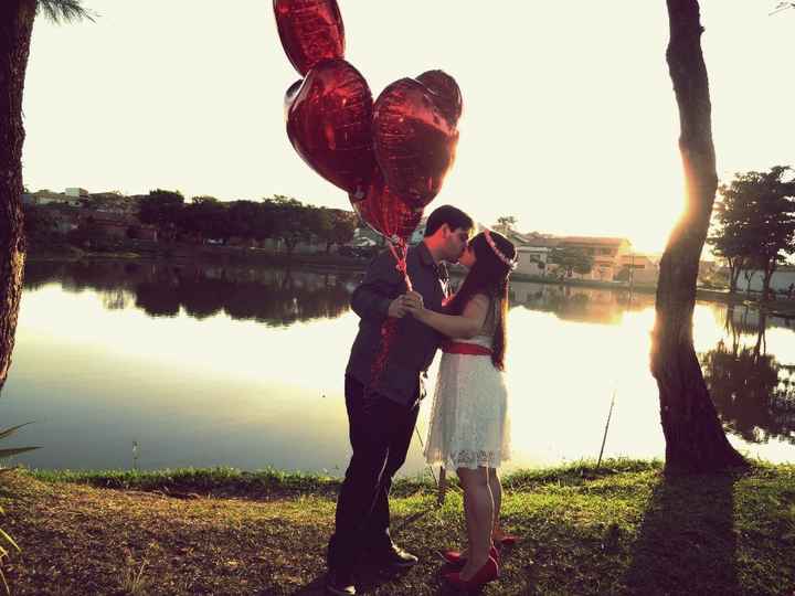 Nosso pré wedding improvisado
