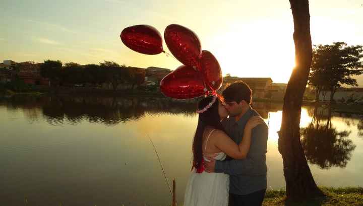 Nosso pré wedding improvisado