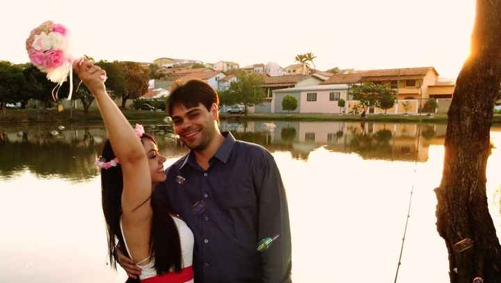 Nosso pré wedding improvisado