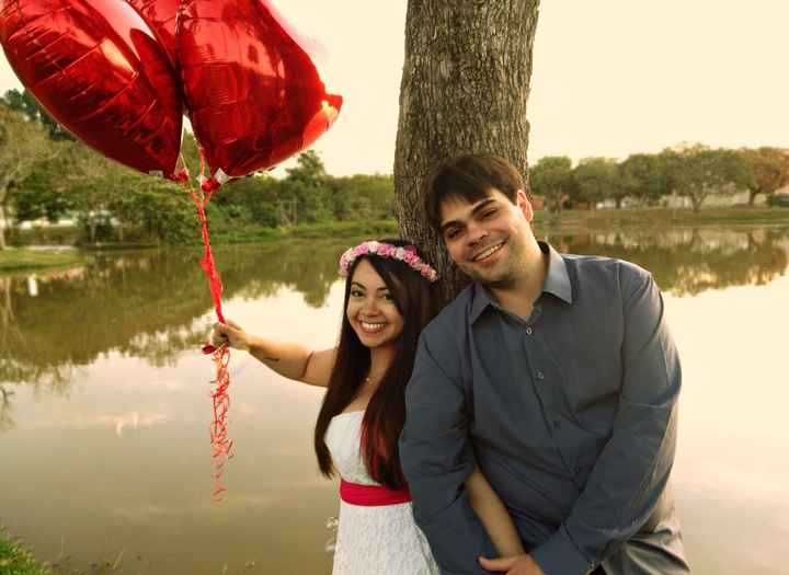 Nosso pré wedding improvisado