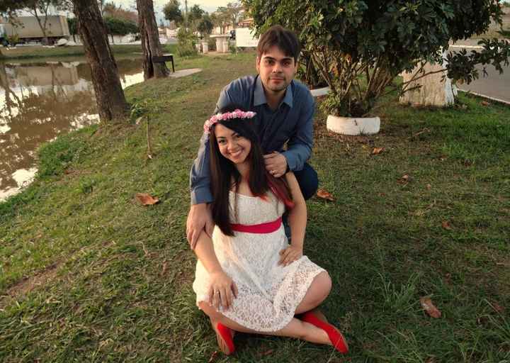 Nosso pré wedding improvisado
