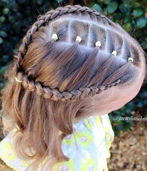 Penteado para daminhas
