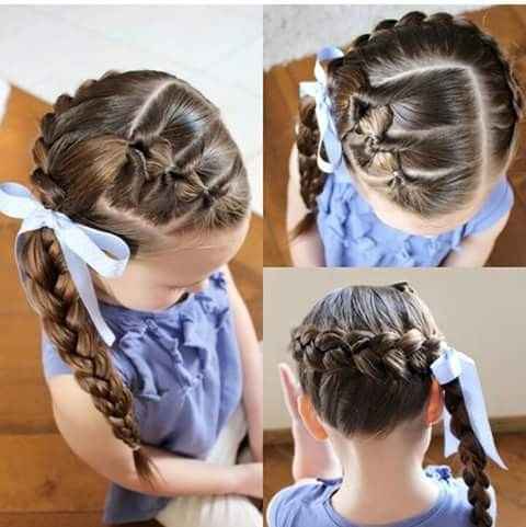 Penteado para daminhas
