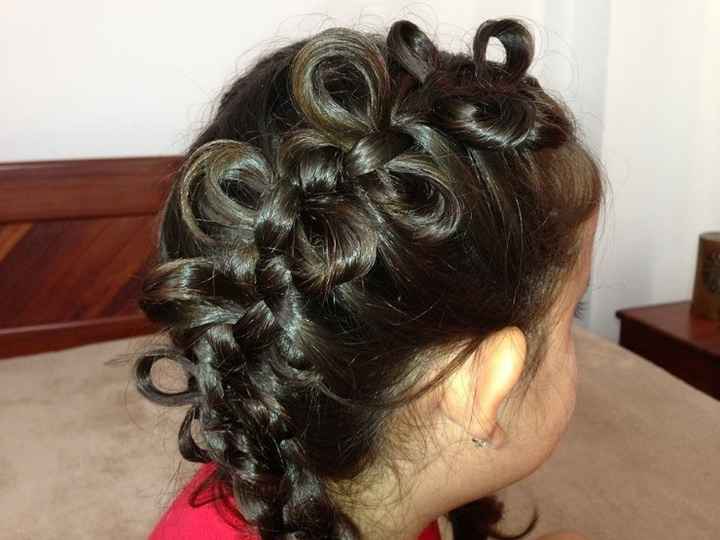 Penteado para daminhas