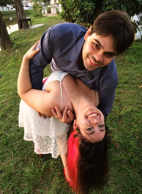Nosso pré wedding improvisado