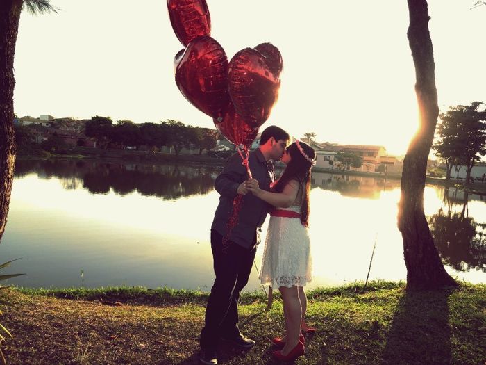 Nosso pré wedding improvisado