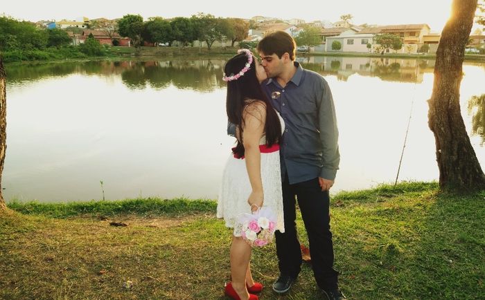 Nosso pré wedding improvisado