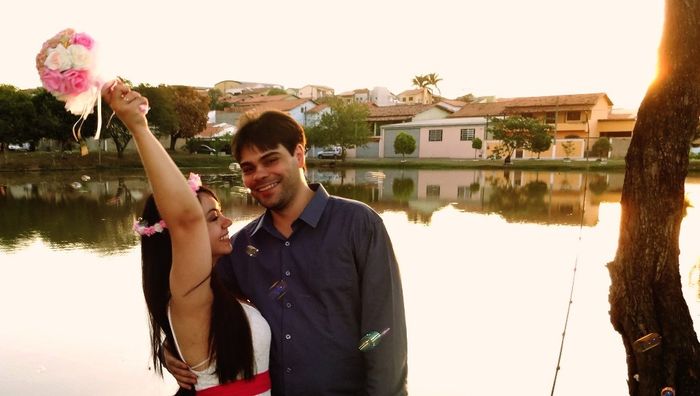 Nosso pré wedding improvisado