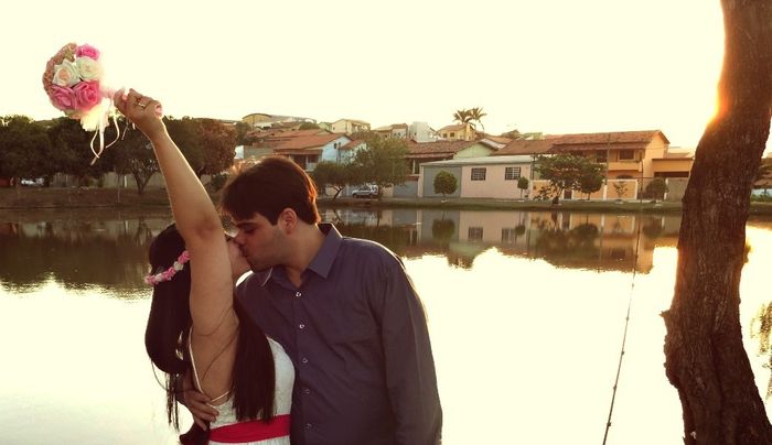 Nosso pré wedding improvisado