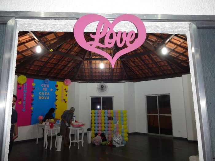 Plaquinha love do chá