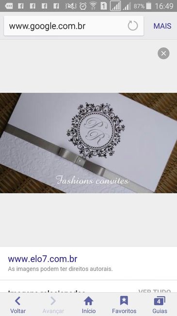 Convite de casamento - 2