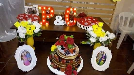 Quem aí fez a própria decoração de noivado?? - 1