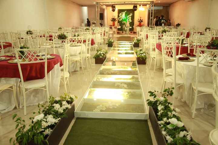 Espaço de festa Talher de Prata.