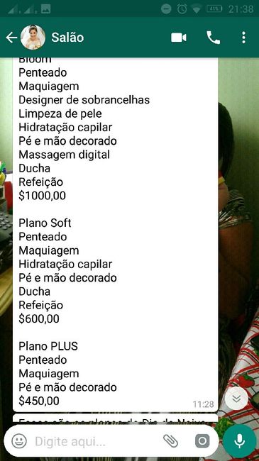  Tô chocada com o preço da make e cabelo!!! - 1