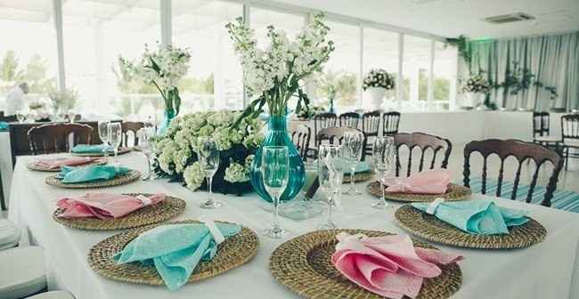 Ideia de decoração de mesa