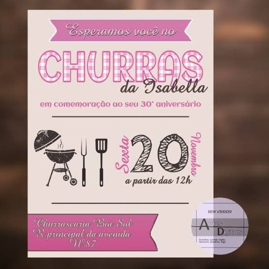 Churrasco só para os amigos pós casamento, como convidar? 2