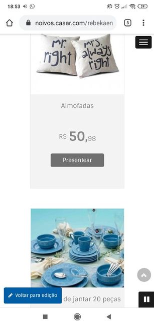 Lista de casamentos - como fazer? 1