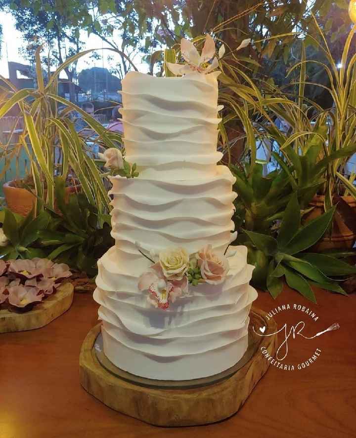 Meu bolo de casamento ❤️ - 2