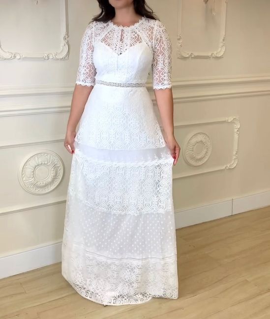 Vestido para Casamento Civil - 1