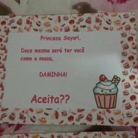 Convite das daminhas#diy#vem ver# - 5