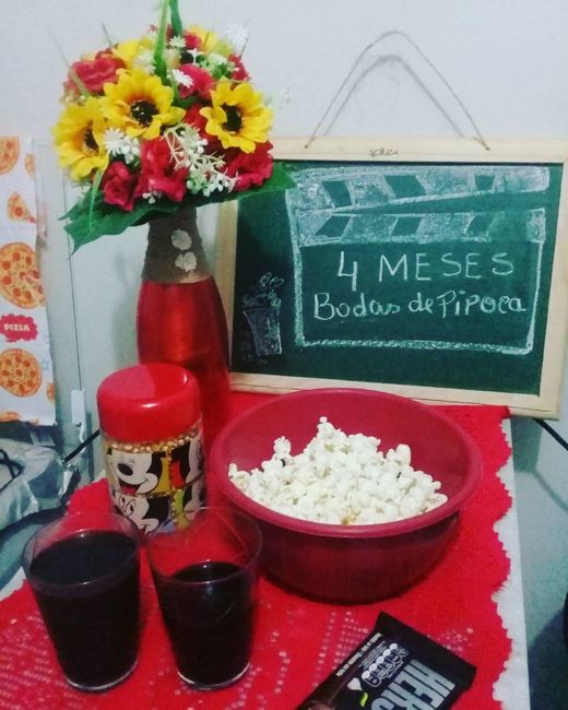 Bodas de pipoca🍿