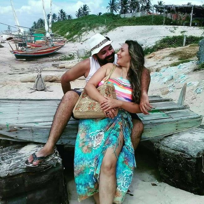 o que aconteceu após 1 ano de casados...😊😍 - 2