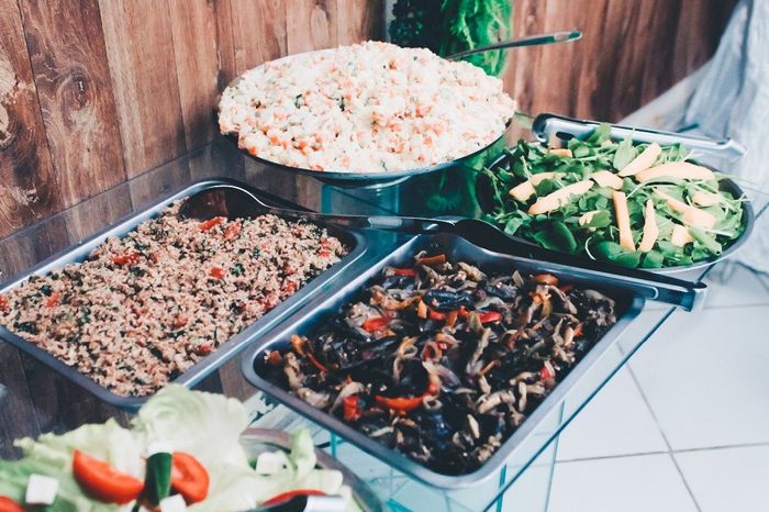 Comidinhas do meu casamento