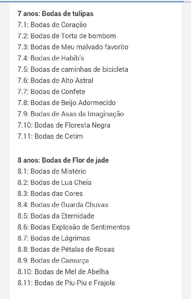 Bodas de namoro? qual a sua? - 4
