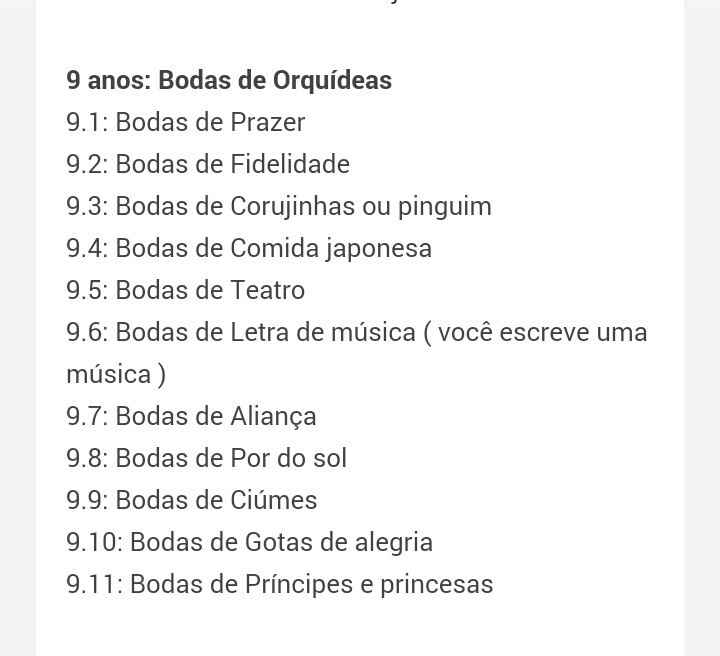 Bodas de namoro? qual a sua? - 5