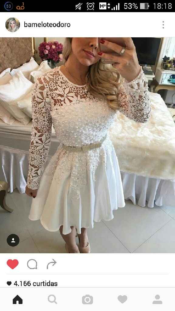 Vestido civil #sonho - 1