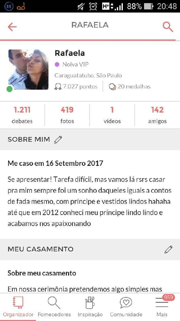 Quantos amigos você tem na comunidade? - 1