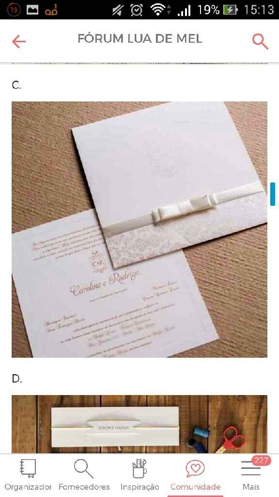 A lua-de-mel perfeita - O convite de casamento - 1