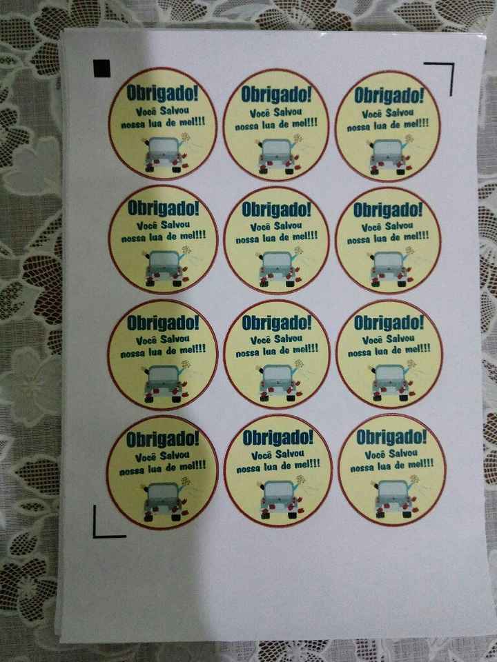 Meu adesivos chegaram! - 1