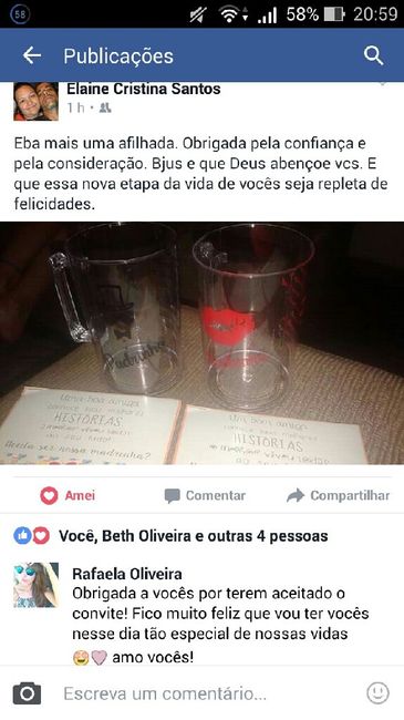 2 casais de padrinhos convidados! \o/ - 2