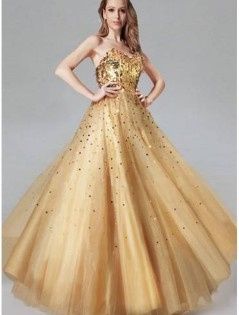 Vestido Dourado