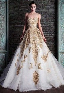 Vestido Dourado