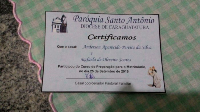 Meu curso de noivos! vem ver! - 2