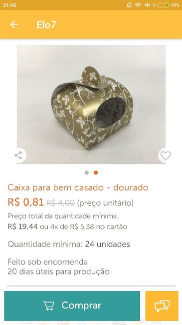 Formas para lembrancinhas do bem casado! - 1