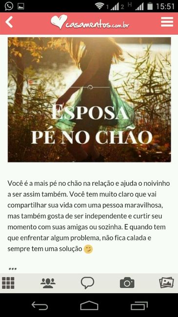 Eu serei uma esposa... - 2