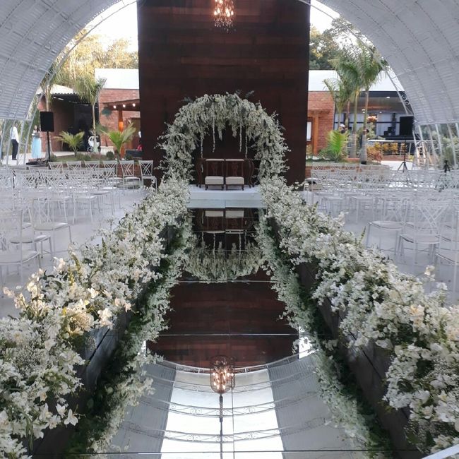 Decoração da cerimônia - 1