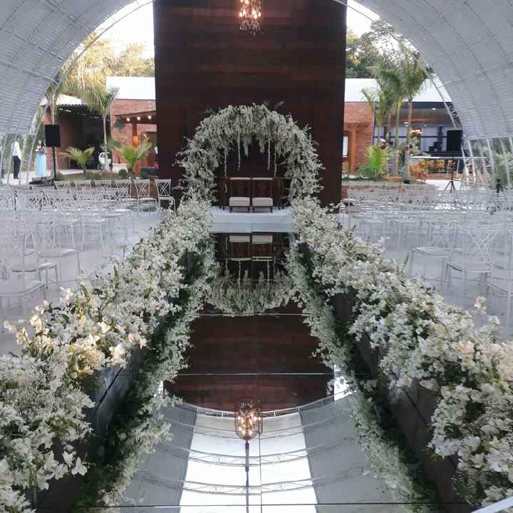 Decoração da cerimônia - 1