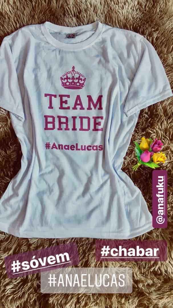 Camiseta Team Bride