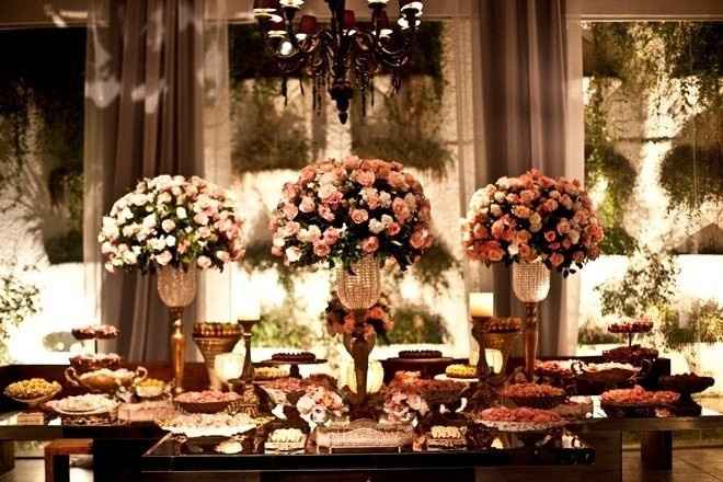 Qual mesa de doces você escolhe? Alternativa A