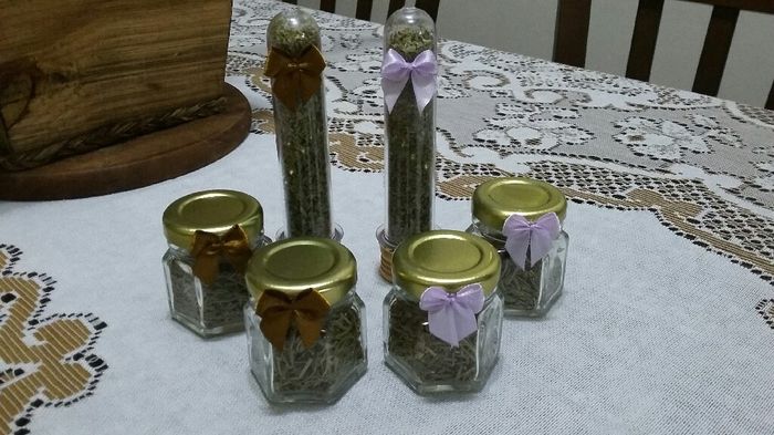 Começando as decorações do chá! - 2