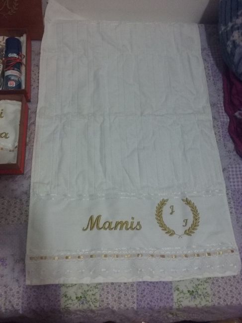Lembranças - Toalhas personalizadas