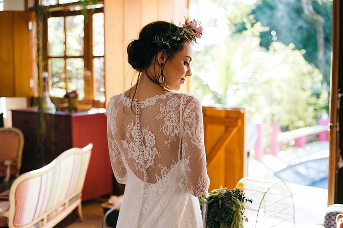 cabelo e vestido