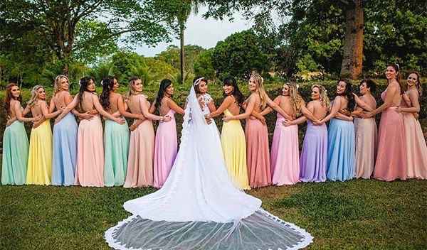 Vestidos das madrinhas - 1