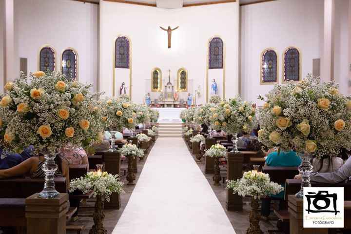 Como será sua passarela até o altar? - 1