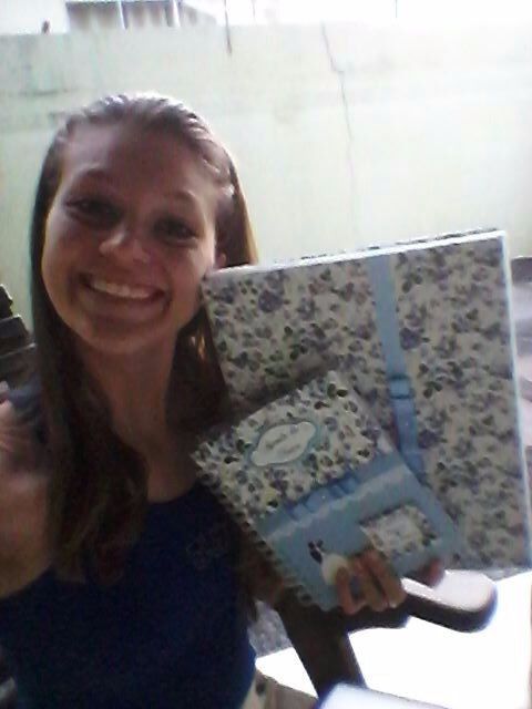 Cara de felicidade da pessoa :/ kk