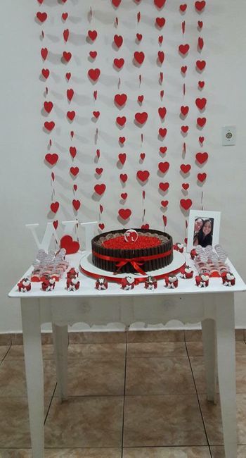  Decoração do noivado - 3